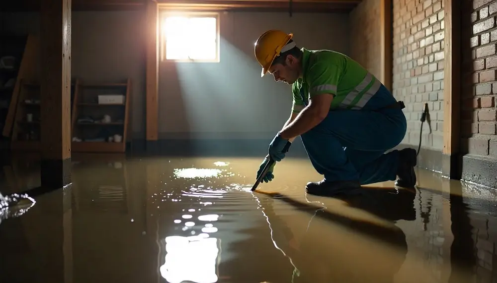 Professional water damage restoration services in Purvis, MS